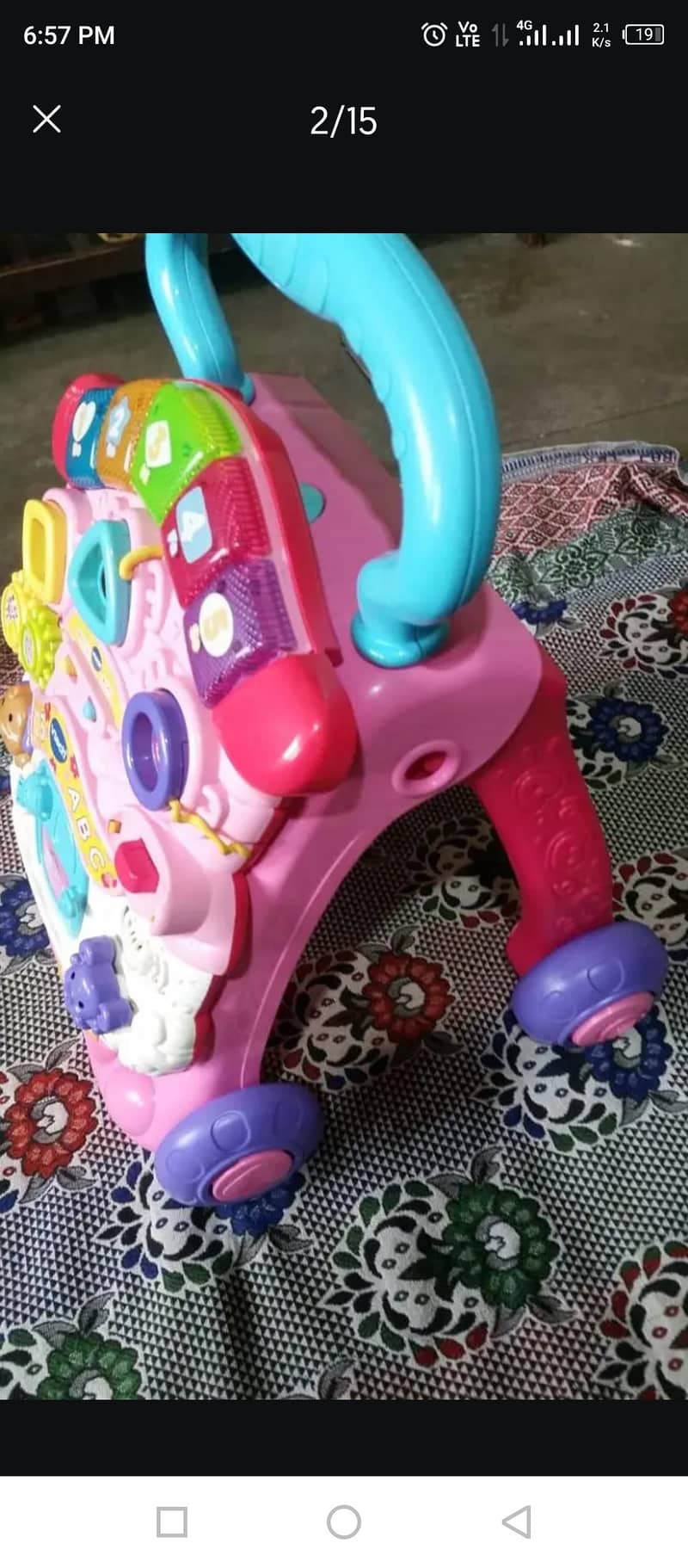 VTech first step baby walker 1