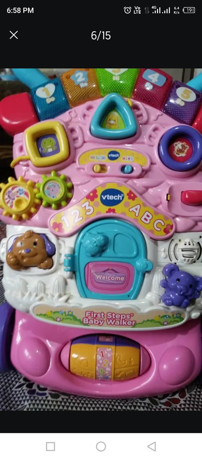 VTech first step baby walker 5