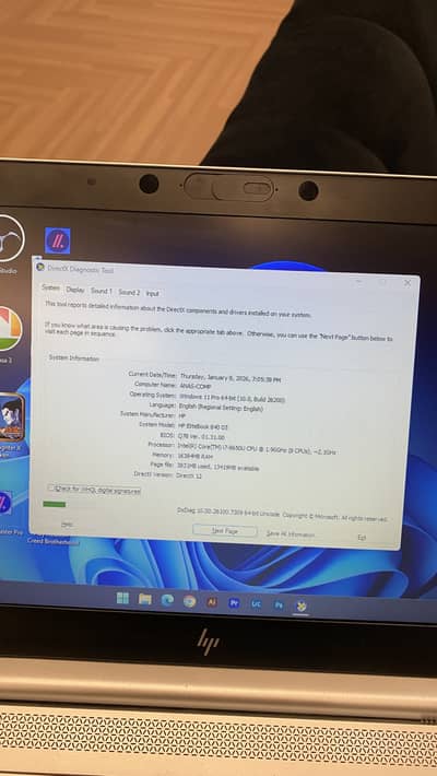 HP ELITEBOOK 840 G5 I7 8TH GEN 16GB RAM SSD 512 URGENT SALE