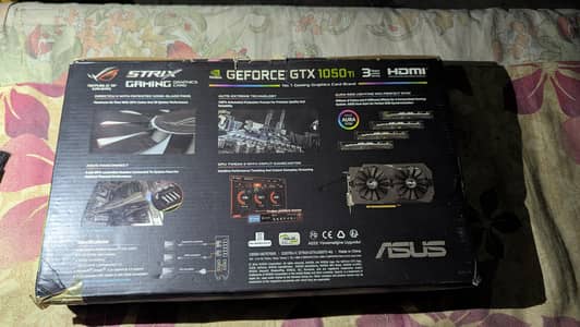 GTX 1050 TI 4GB DDR5 ASUS