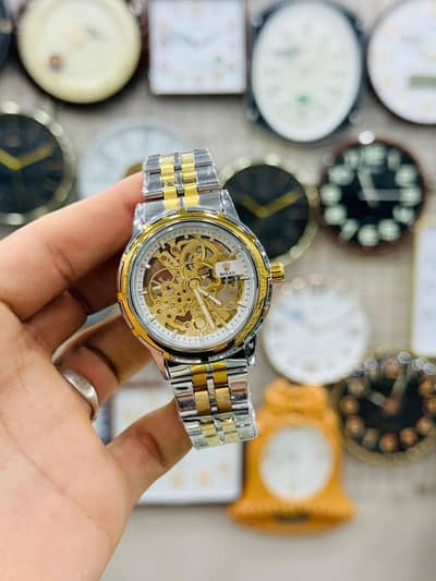 ROLEX Skaleton Dial Automatic / Rolex Watch /Luxury Watch