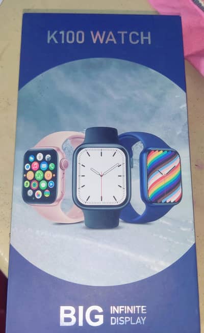 Smart Watch , Watches , K100 , Big infinite display smart watch