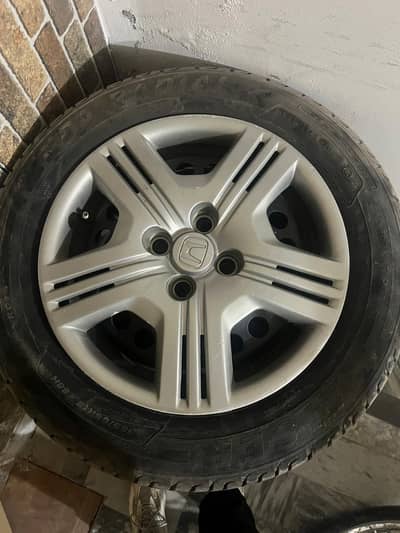 honda city genuine rim and tyre