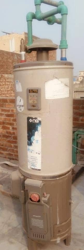 electric & gas geyser 25 gelon
