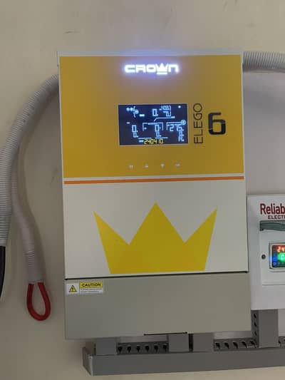 Used Crown Hybrid Solar inverter