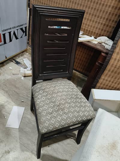 6 chair dinning table sale