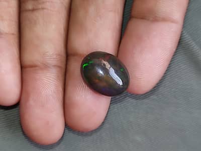 black opal real stone