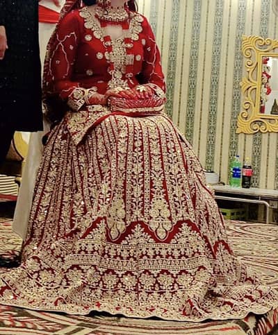 (BARAT OUTFIT ) ONE TIME USED