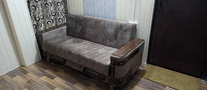 Sofa Cum Bed and Chairs
