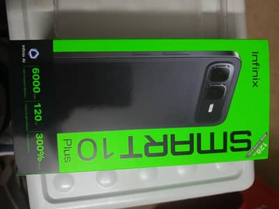infinix smart 10 plus not used complete box.