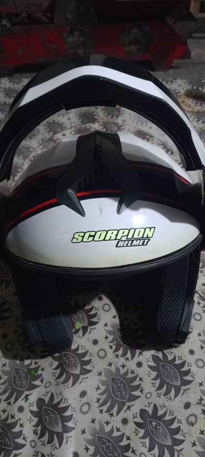 3 in 1 Bike Helmet Scorpion Used