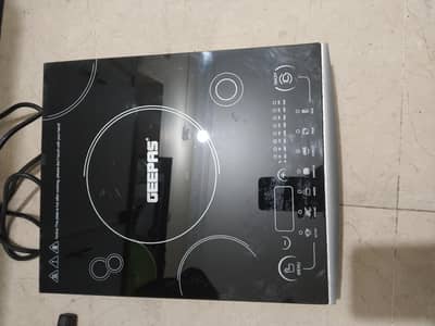 Geepas Electric Induction Stove – Excellent Condition