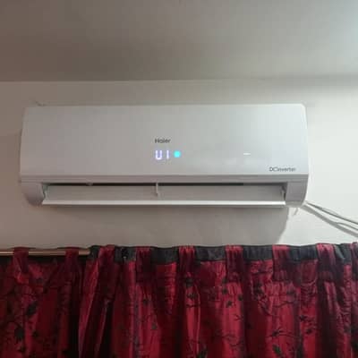 Haier DC inverter 1 ton 10/10 condition