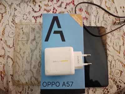 Oppo A57 8*8 256 PTA approved lush conditions