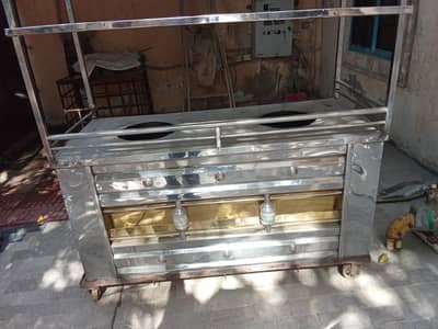 Biryani stall 2 cholla hai good condition hai just 2 month used