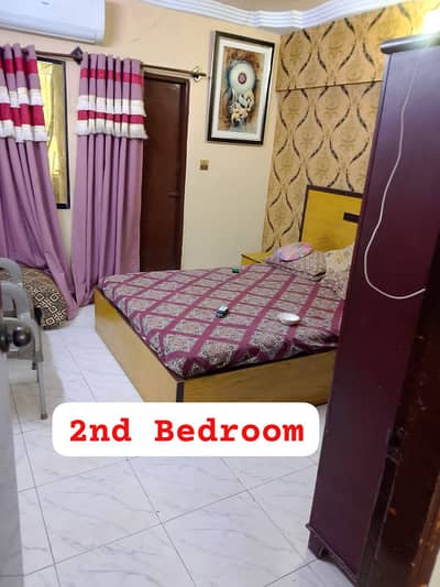 2 BED FLAT FOR SALE( FAHAD GARDEN ) IN GULSHANE IQBAL 13D3