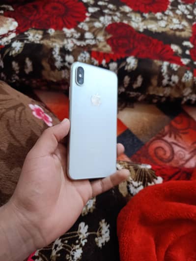 iPhone x pta approved Clear set with stretch also water pack