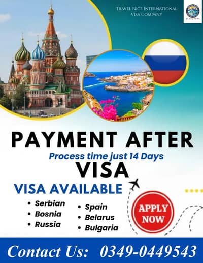 Russia Work Visa Available Moldova Work Visa Serbia Work Visa Bosnia