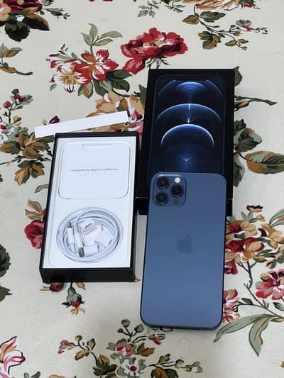 iPhone 12 Pro 256gb PTA Approved complete box scratch less