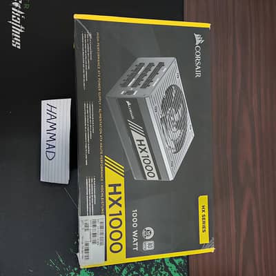 Corsair Hx1000 80+ platinum 1000w power supply