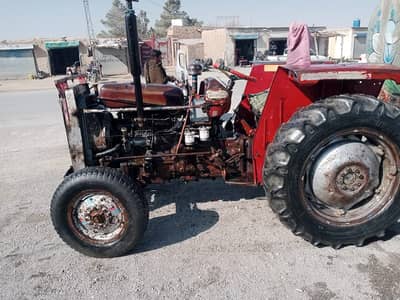 Tractor and water tank