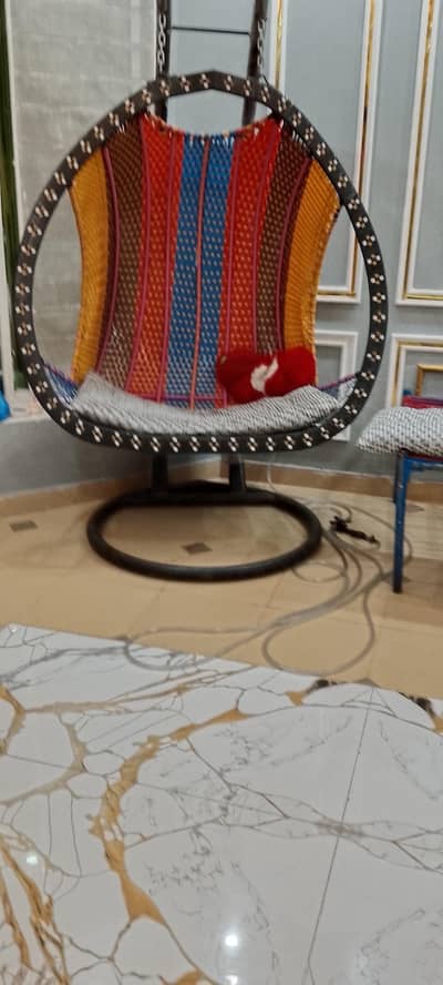 double hanging jhoola