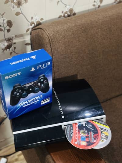 Ps 3 PlayStation 3 With 3 adaptive wireless controller