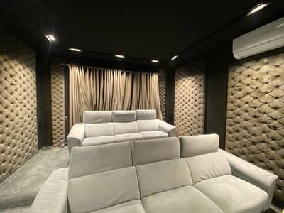 Soundproofing theatre Acoustically interior sound observing treatment
