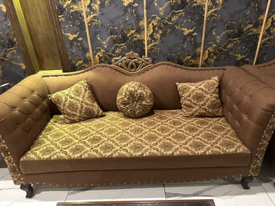 7 seater sofa solid  wood