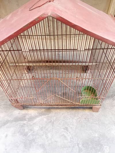 IRON CAGE IN GOOD CONDITION