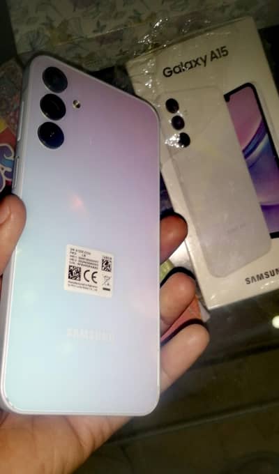 Samsung A15 6/128 With Box