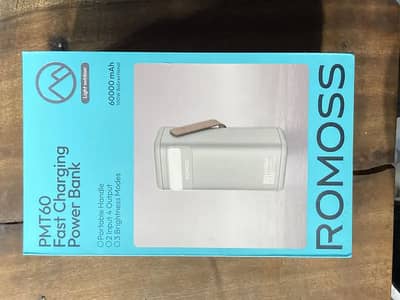 Romoss 60k mah power bank for laptops and mobile phone