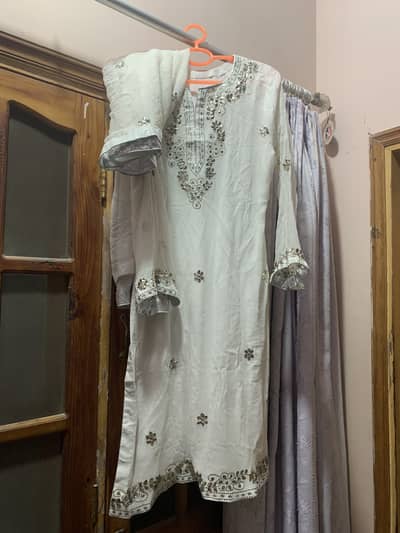 Mukesh suit shalwar kapees dopata