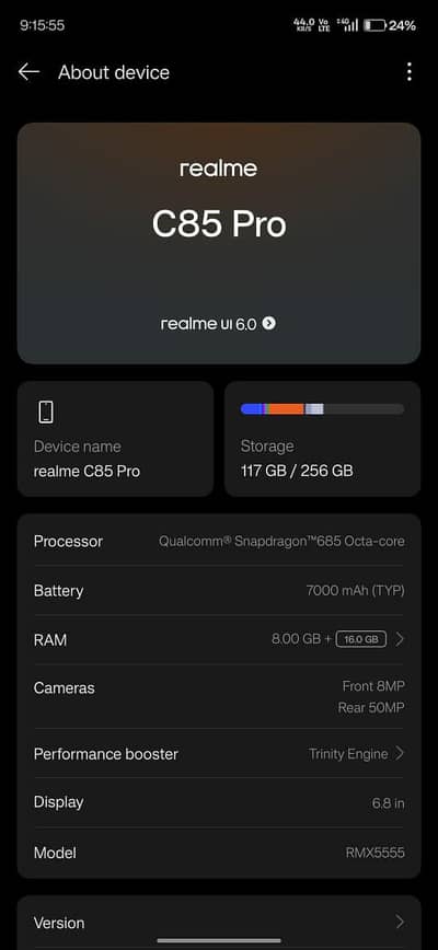 realme c85 pro