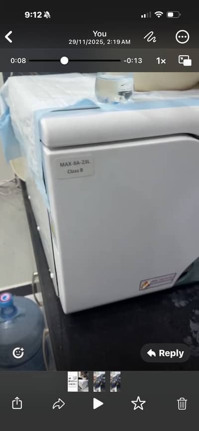 03430001766 Class B Autoclave 23L – 10/10 Condition (Almost New)