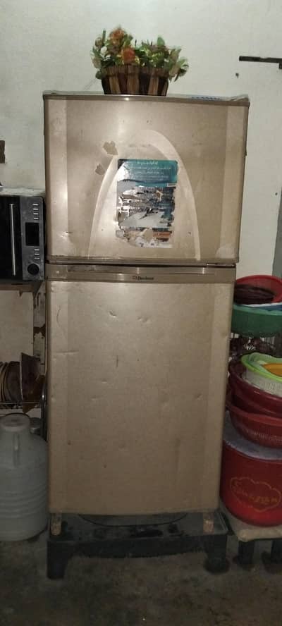 nice colour fridge for sale  home regularly use ok