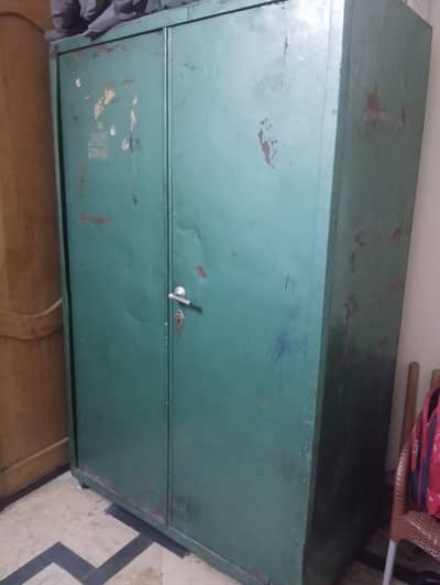 Steel cupboard