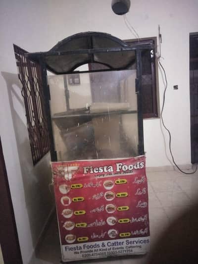 Burger shawarma counter