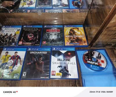 ps 4 games available for sale or exchange
