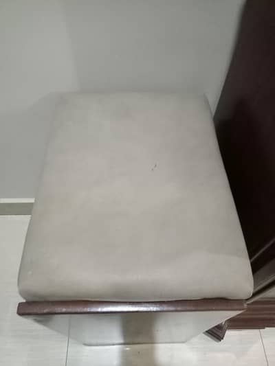 Wooden Storage Ottoman / Stool