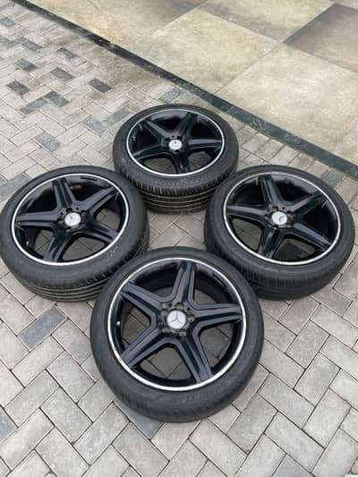 19 inch mercedes amg rims with tyres