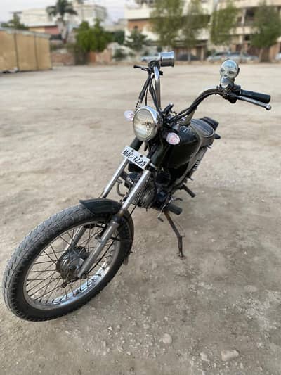 Cafe Racer modification falcon. Superstar 2009 Model.