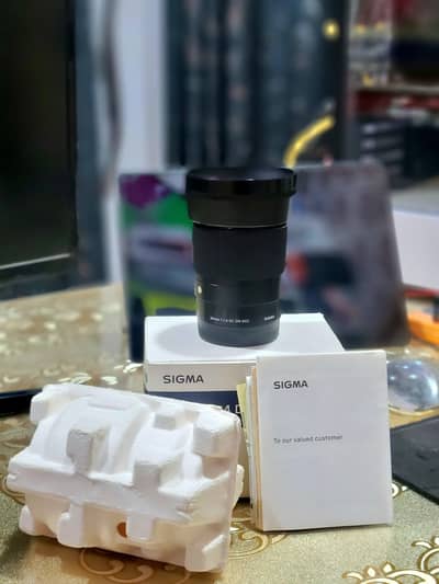 Sigma 30mm 1.4 Sony E Mount With Box
