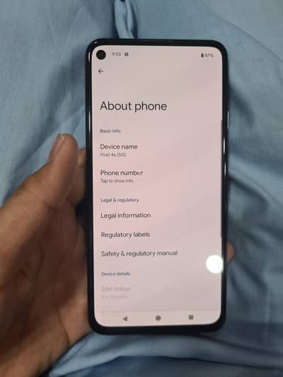 google pixal 4a 5g pta Approved