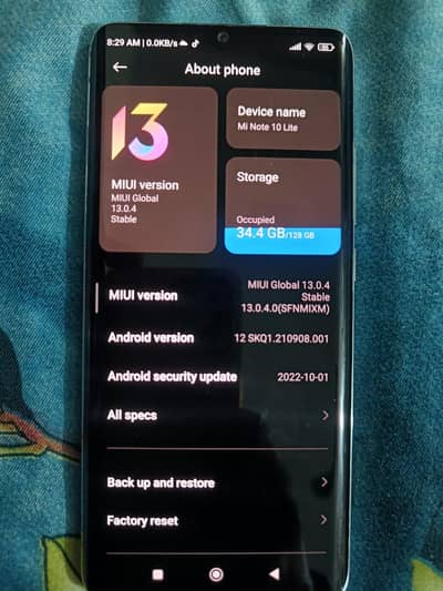 infinix Note 10 lite is for sale