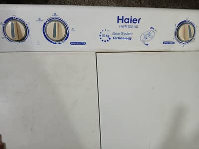Haier TWIN TUB WASHING MACHINE URGENT SALE