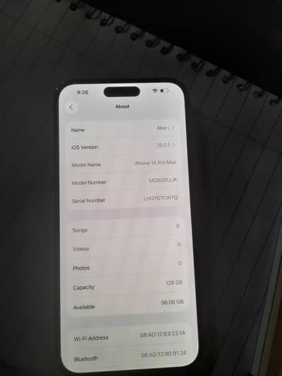 apple iPhone 14 Pro Max FU 128gb non pta