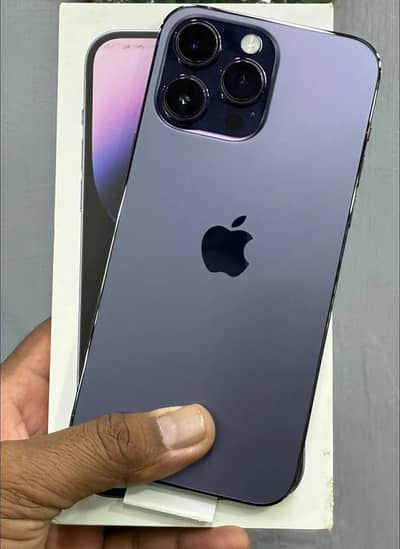 Apple I Phone 14 Pro Max PTA Approved 256GB With Complete Box