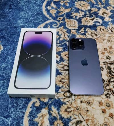 Apple I Phone 14 Pro Max PTA Approved 256GB With Complete Box