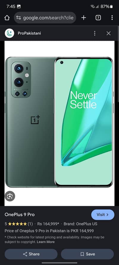 one plus 9 pro Pta Approved